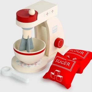 اسباب بازی همزن چوبی WOODEN MIXER PLAY SET کد WCF11_اسباب بازی